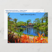 ナポリズフロリダボタニカルガーデン – モザイクウォール ポストカード (正面/裏面)