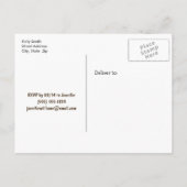 ナポリタンアイスクリームキッズバースデーパーティー インビテーションポストカード (裏面)