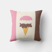 ナポリタンアイスクリームコーン クッション (裏面)