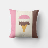 ナポリタンアイスクリームコーン クッション (正面)