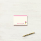 ナポリタンアイスクリームコーン ポストイット (デスク上)