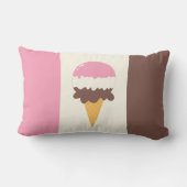 ナポリタンアイスクリームコーン ランバークッション (裏面)