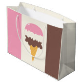 ナポリタンアイスクリームコーン ラージペーパーバッグ (裏面アングル)