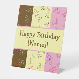 ナポリタンアイスクリーム化学パーティー 台座サイン