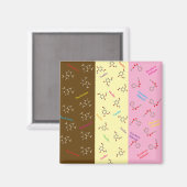 ナポリタンアイスクリーム化学磁石 マグネット (正面/裏面)