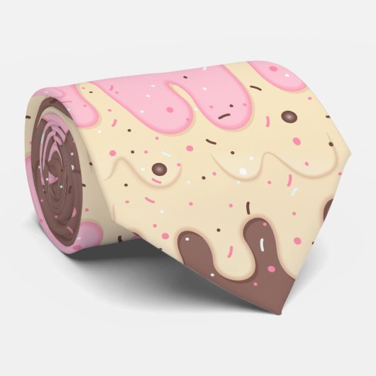 ナポリタンアイスクリーム ネクタイ (ロール)