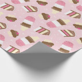 ナポリタンケーキ&アイスクリーム ラッピングペーパー (角)