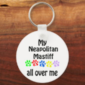 ナポリタンマスティフウォーズデザイン キーホルダー (正面)
