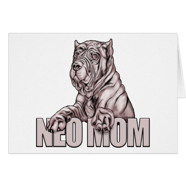 ナポリタンマスティフママムブラック (正面横)