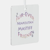 ナポリタンマスティフレイバー メタルオーナメント (正面右)