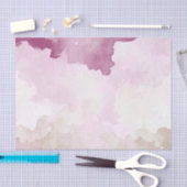 「ナポリタン水彩画」ティッシュペーパー 薄葉紙 (クラフト)