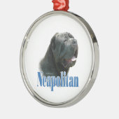 ナポリタン・マスティフ、マスティノ・ナポレターノ、ネオ メタルオーナメント (左)