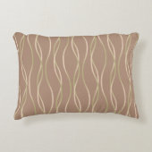 ナポリターノ・マッキアト・ピスタチオ・リボン。 アクセントクッション (正面)