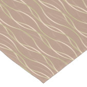 ナポリターノ・マッキアトPistachioリボンと影。 ショートテーブルランナー (コーナー)