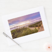 ナポリビーチショア&カム海 |フロリダ 長方形シール (封筒)