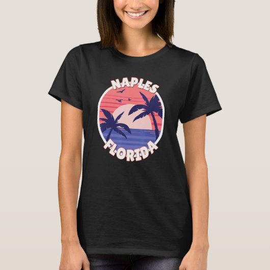 ナポリビーチフロリダ Tシャツ (正面)