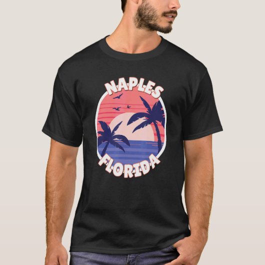 ナポリビーチフロリダ Tシャツ (正面)