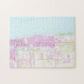 ナポリフロリダ(1958年)のヴィンテージの地図 ジグソーパズル (横)