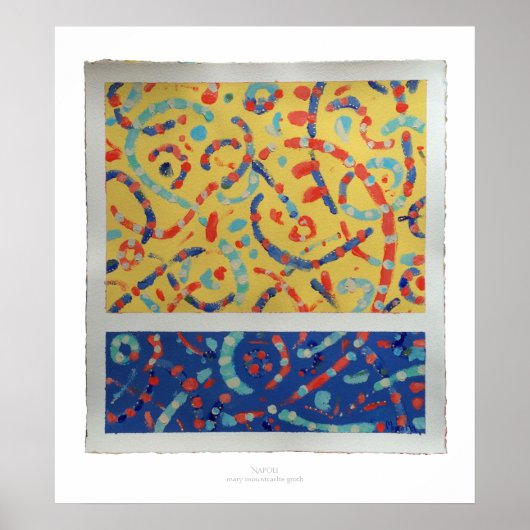 ナポリプリント ポスター (正面)