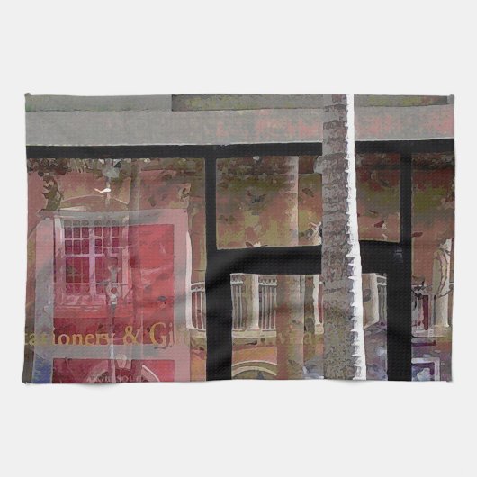 ナポリ反射 キッチンタオル (横)