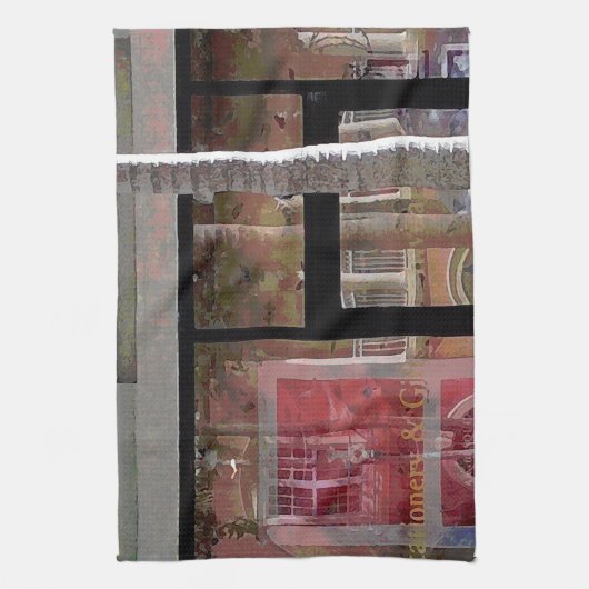 ナポリ反射 キッチンタオル (縦)