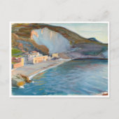 ナポリ地方からの海岸景観、エンケル ポストカード (正面)