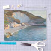 ナポリ地方からの海岸景観、エンケル 薄葉紙 (クラフト)