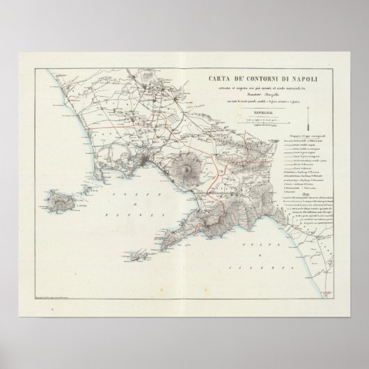 ナポリ地方 ポスター (正面)