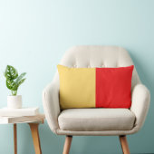 ナポリ市旗イタリアのシンボルナポリ ランバークッション (椅子)