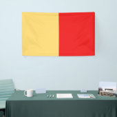 ナポリ市旗イタリアのシンボルナポリ 横断幕 (トレードショー)