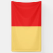 ナポリ市旗イタリアのシンボルナポリ 横断幕 (縦)