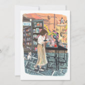 ナポリ書店 招待状 (正面)