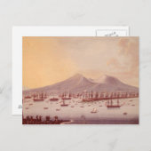 ナポリ湾の眺め, 1798 ポストカード (正面/裏面)