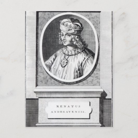 ナポリ王レネ・ダンジュ ポストカード (正面)