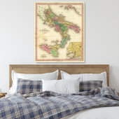 ナポリ王国または二つのシチリア キャンバスプリント (インサイチュ (寝室))