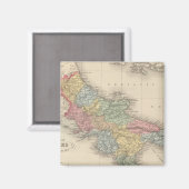 ナポリ王国または二シチリア王国 マグネット (正面/裏面)