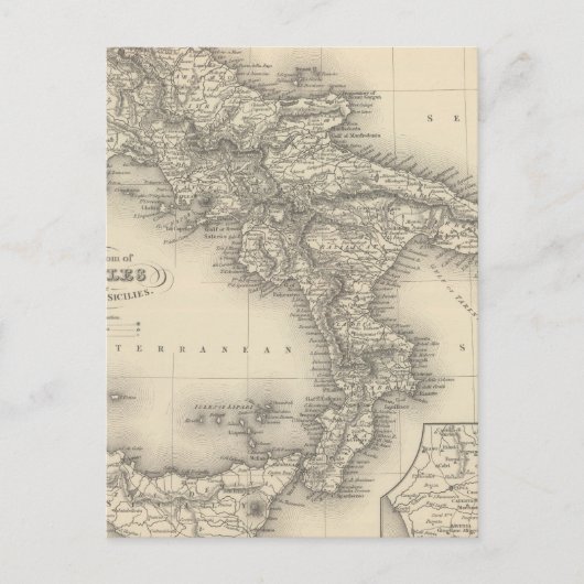 ナポリ王国 ポストカード (正面)