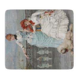 ナポリ美しいエレガントイタリアン(Young Women) カッティングボード