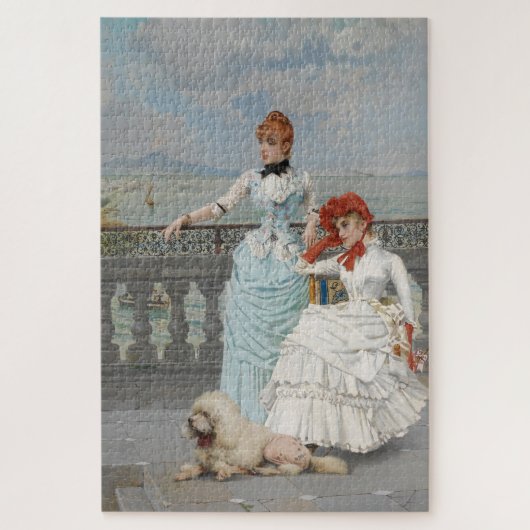 ナポリ美しいエレガントイタリアン(Young Women) ジグソーパズル (縦)