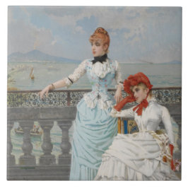 ナポリ美しいエレガントイタリアン(Young Women) タイル