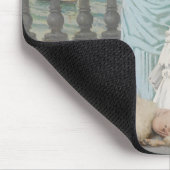 ナポリ美しいエレガントイタリアン(Young Women) マウスパッド (コーナー)