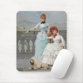 ナポリ美しいエレガントイタリアン(Young Women) マウスパッド (マウス)