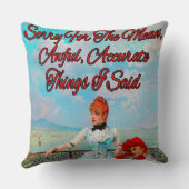 ナポリ美しいバイヴィットリオマッテオコルコス クッション (裏面)