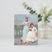 ナポリ美しいバイヴィットリオマッテオコルコス ポストカード (スタンド正面)