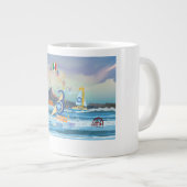 ナポリ2023 ジャンボコーヒーマグカップ (正面右)