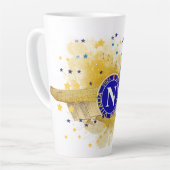 ナポリ2025 カフェラテマグ (左アングル)