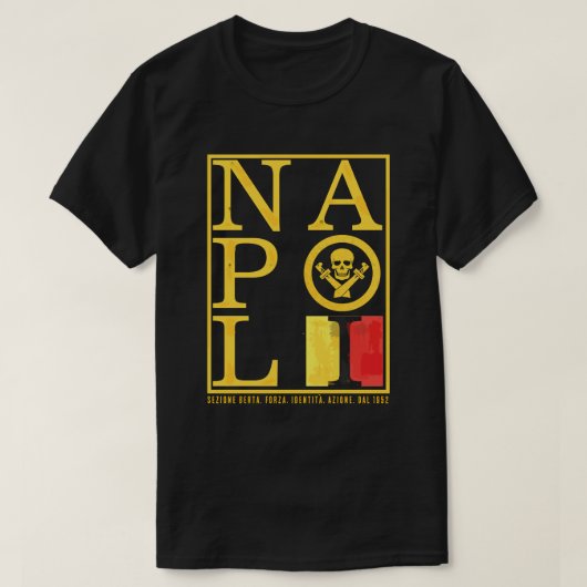ナポリ・アンティーカ Tシャツ (デザイン正面)