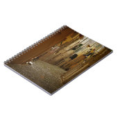 ナポリ、イタリアのの暗い細道ノート ノートブック (左側)