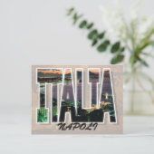 ナポリ，イタリアのはがき ポストカード (スタンド正面)