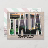 ナポリ，イタリアのはがき ポストカード (正面/裏面)